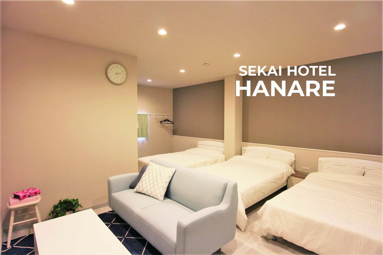 Sekai Hotel Mangetsu Ōsaka Exterior foto